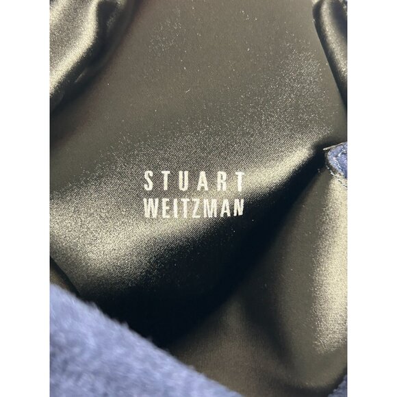 Stuart Weitzman Lowland Suede Over The Knee Boots in Blue - Sz 10M - Picture 12 of 14